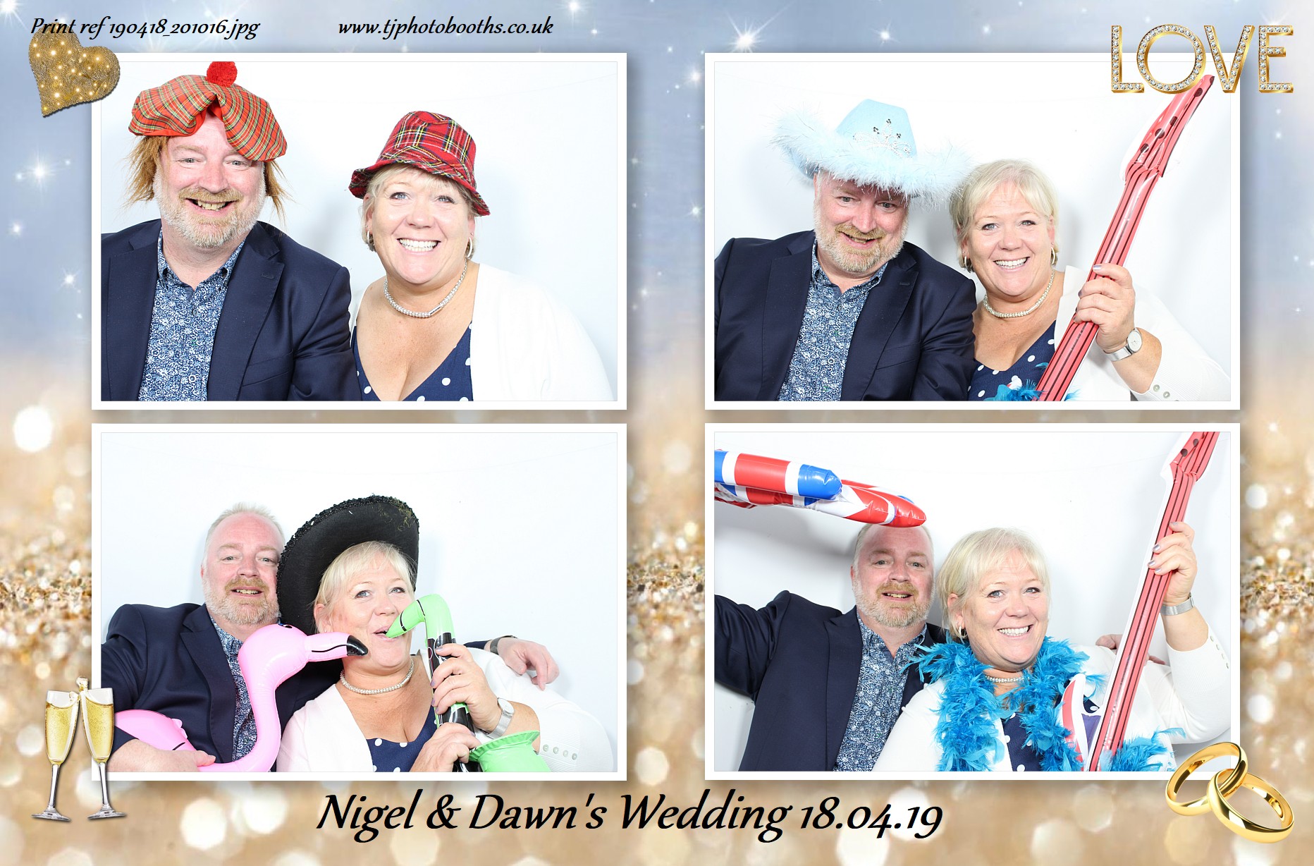 Nigel & Dawn's Wedding | View more photos from the event at gallery.tjphotobooths.co.uk/u/TJPhotobooths/Nigel-Dawns-Wedding